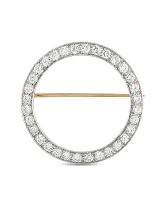 Tiffany & Co. Platinum 2.00 ct. tw. Diamond Pin (Authentic Pre-Loved)