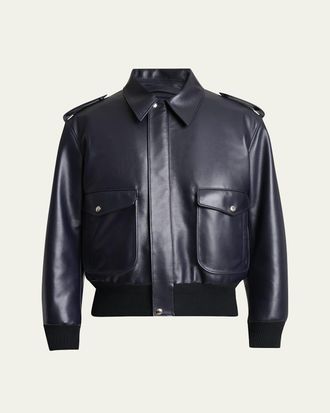 レザージャケット GIVENCHY BLACK WOOL LEATHER JACKET Givenchy Black Wool Leather Jacket from $2,014.00 - on Stylight