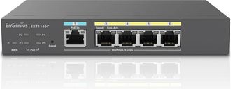 No Brand Engenius Ext1105p Switch Gestionado L2 Gigabit Ethernet (10/100/1000) Energ&iacute;a Sobre Ethernet (poe) Negro