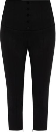 Jacquemus Cropped Trousers, female, Black, Size: 2XS Arl&eacute;sien Trousers