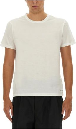 Jil Sander T-Shirts - Heren - T-shirts - Wit - M - Tops