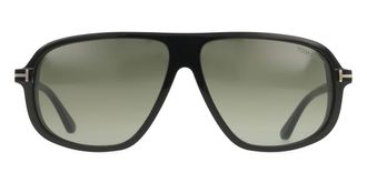 Tom Ford FT1208 GUILLAUME 01B Mens Sunglasses Black Size 61