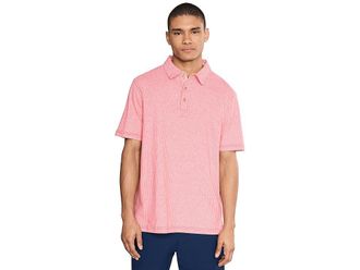 Tommy Bahama Luzia Beach Polo Mens Clothing Red Sunset Heather : 3XL, Cotton/Linen