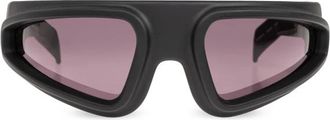 Rick Owens Ryder Zonnebrillen - unisex - Zonnebrillen - Zwart - ONE Size - Nylon - Accessoires
