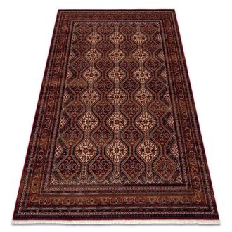 RugsX RugsX Wool Keshan Rug in Red | Size: 80 cm x 145 cm