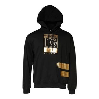 Dolce & Gabbana Unxd Logo Hoodie - Heren - Sweatshirts & Hoodies - Zwart - Maat: 2XL Katoen