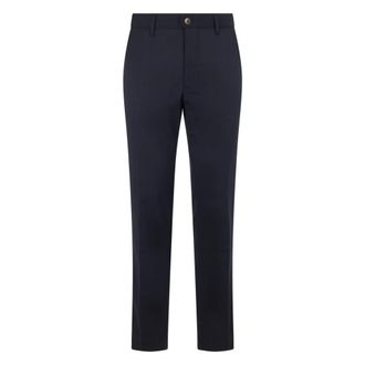 Slowear Pantalones ajustados de mezcla de lana - Trousers - Hombre - Azul - W38