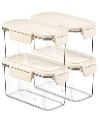Sorbus 4-Pack 21.16Oz Stackable Food Storage Containers