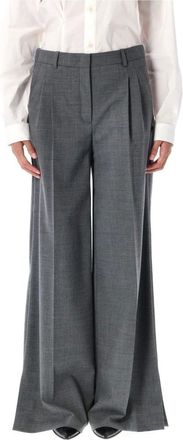 The Garment Dames, Broeken, Grijs, Maat: XS Wol