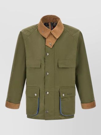 Barbour paul smith sugarlump bedale corduroy collar jacket