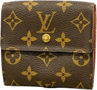 Louis Vuitton Pre-owned Wallets, female, Brown, Size: ONE SIZE Pre-owned Portefeuille Elise Wallet