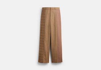 Coach Mashup Yarn Dye Trousers