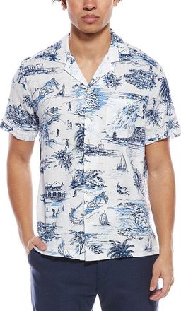 Brooks Brothers Linen-Blend Woven Shirt