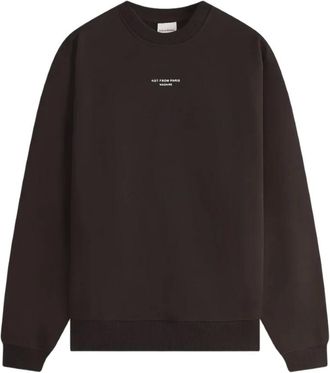 Drôle de Monsieur Heren, Sweatshirts & Hoodies, Bruin, Maat: XL