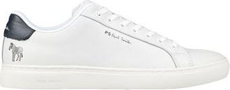 Paul Smith MENS SHOE REX WHITE ZEBRA NAVY TAB