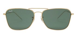 Ray-Ban RBR0102S Caravan Reverse 001/VR Mens Sunglasses Gold Size 58