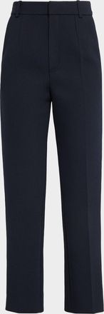 Dice Kayek Wool Twill Straight-Leg Ankle Pants