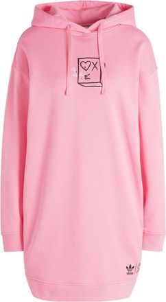 adidas (WMNS) adidas Original ANDRE SARAIVA hooded dress Pink HY4269