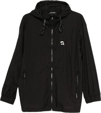 Karl Lagerfeld Parka Corto Karlito - Dames - Zomerjassen - Zwart - S - Jassen