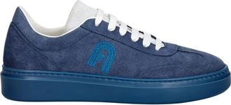 Furla Hype Sneakers - Dames - Sneakers - Blauw - 36 EU - Leer - Schoenen