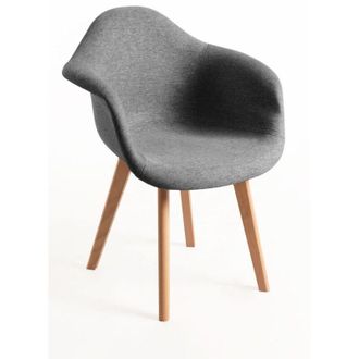 Regalos Miguel Packs Sillas Comedor - Pack 2 Sillas Belu Tela - Gris Oscuro