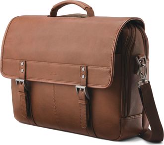 Samsonite Classic Leather Softside Flapover - Bags