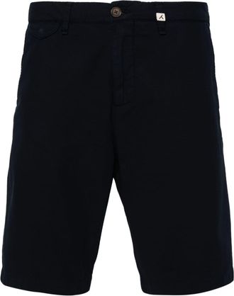 Myths Zeus twill chino shorts - men - Cotton - 54 - Blue