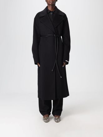 Sportmax Cappotto con cintura in lana Sportmax