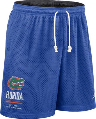 Nike Mens Florida Sideline Reversible Jordan Brand Dri-FIT College Shorts in Blue | 0JBF93JUFN-RJ3