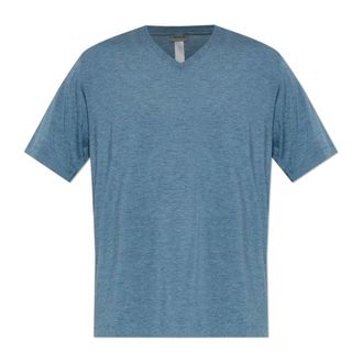 Hanro Pyjamas, male, Blue, Size: 2XL Casuals Soft V-Neck T-Shirt