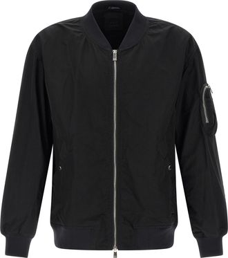 Tatras Black Nylon Mens Bomber