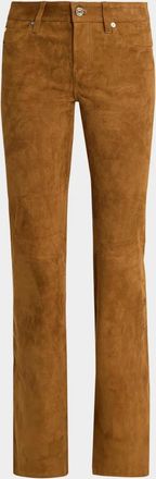 Frame Denim The Suede Rodeo Bootcut Pants