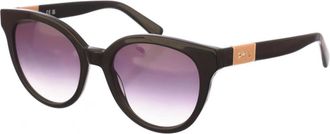 Longchamp Butterfly Zonnebril met Acetaat Frame - Dames - Zonnebrillen - Zwart - ONE Size - Accessoires