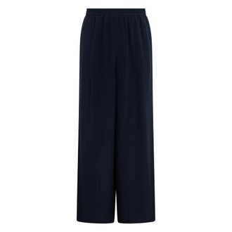 Max Mara Dames, Broeken, Blauw, Maat: XS Zijde