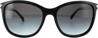Emporio Armani Zonnebril 4060 5017/8G Zwart Grijs Verloop