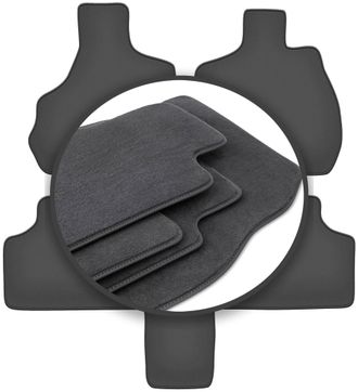 OEM Alfombrillas Premium Para Chrysler Grand Voyager Iii 7 Plazas (2000-2008)