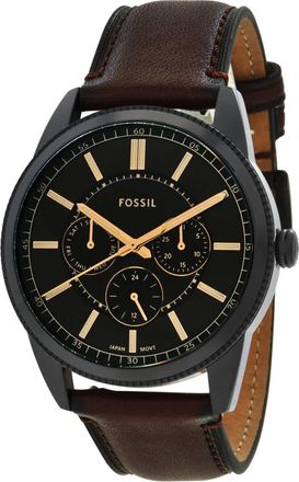 Fossil Pearson Multifunction Quartz Black Dial Mens Watch FS6138