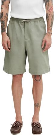 Maison Kitsun&eacute; Hombre, Pantalones cortos, Verde, Talla: L