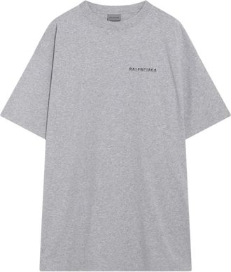 Balenciaga Hombre, Camisetas, Gris, Talla: M