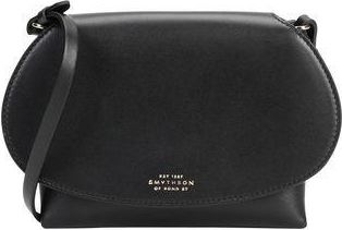 Smythson SMOOTH PILLOW XBODY BLACK