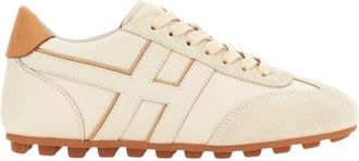 Hogan Beige Olympia Sneakers