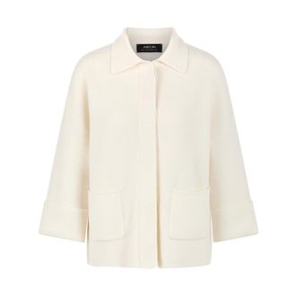 Marc Cain Truien & Vesten, Dames, Wit, 2Xl, Wol, Cardigan
