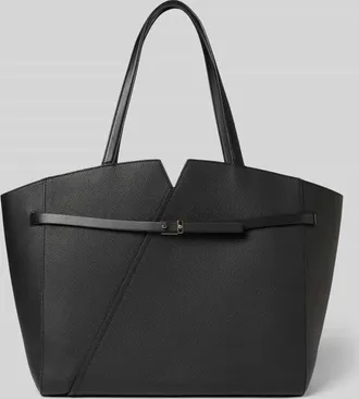 HUGO BOSS Shopper aus echtem Rindsleder Modell BOSS REVERS SM TOTE in Black, Gr&ouml;&szlig;e 1
