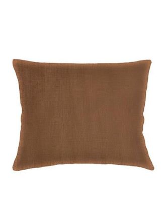 Anaya with Love So Soft Linen Dutch Euro Pillow with Down Insert in Caramel at Nordstrom, Size 28X36