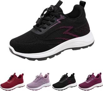 Generic Slip On Running Shoes Womens Trainers Walking Shoes Athletic Sports Lightweight Breathable Mesh Jogging Sneakers Ladies Workout Gym Comfortable Tennis