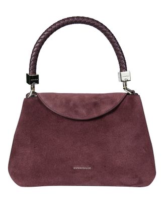 Coccinelle Tiggy Suede Trapezoidal Shoulder Bag