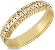 Bony Levy Kiera Diamond Band Ring in 18K Yellow Gold at Nordstrom Rack, Size 7
