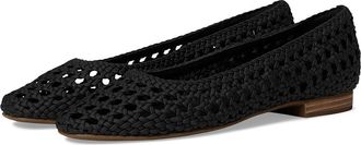 Toms Briella Womens Shoes Black Woven Basket : 7.5 B - Medium, Suede