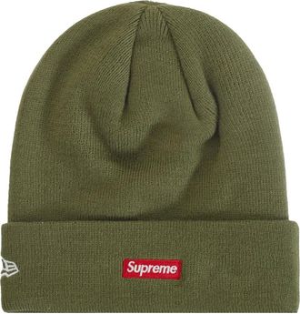 SUPREME x New Era muts met logopatch - Groen