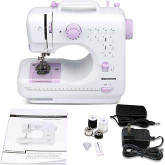 OEM M&aacute;quina De Coser Electr&oacute;nica Excelvan - Nivel Principiante - 12 Puntadas - Port&aacute;til - Dos Velocidades Ajustablestf